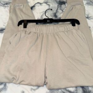 Women’s Beige H&M Jogger Pants